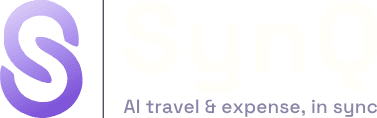 SynQ — AI travel & expense, in sync